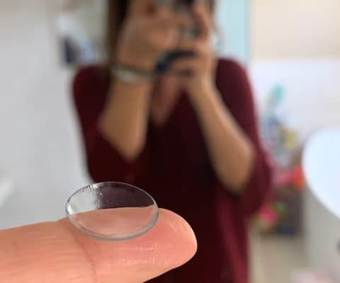 my contact lens